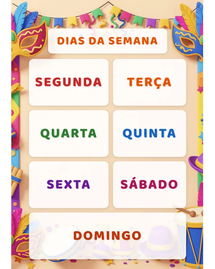 Dias da semana